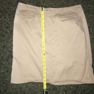 Liz Claiborne Khaki Skirt Size 14